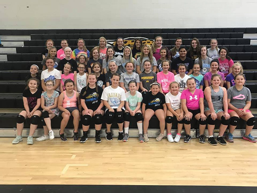 Floyd Central hosts volleyball camp